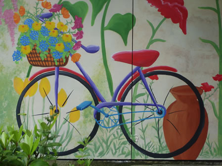 Exterior Mural - Bicycle