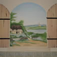 Trompe D'Oeil Cottage Window