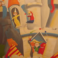Princess and Castle Mural