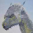 Saphira the Dragon Trompe D'Oeil